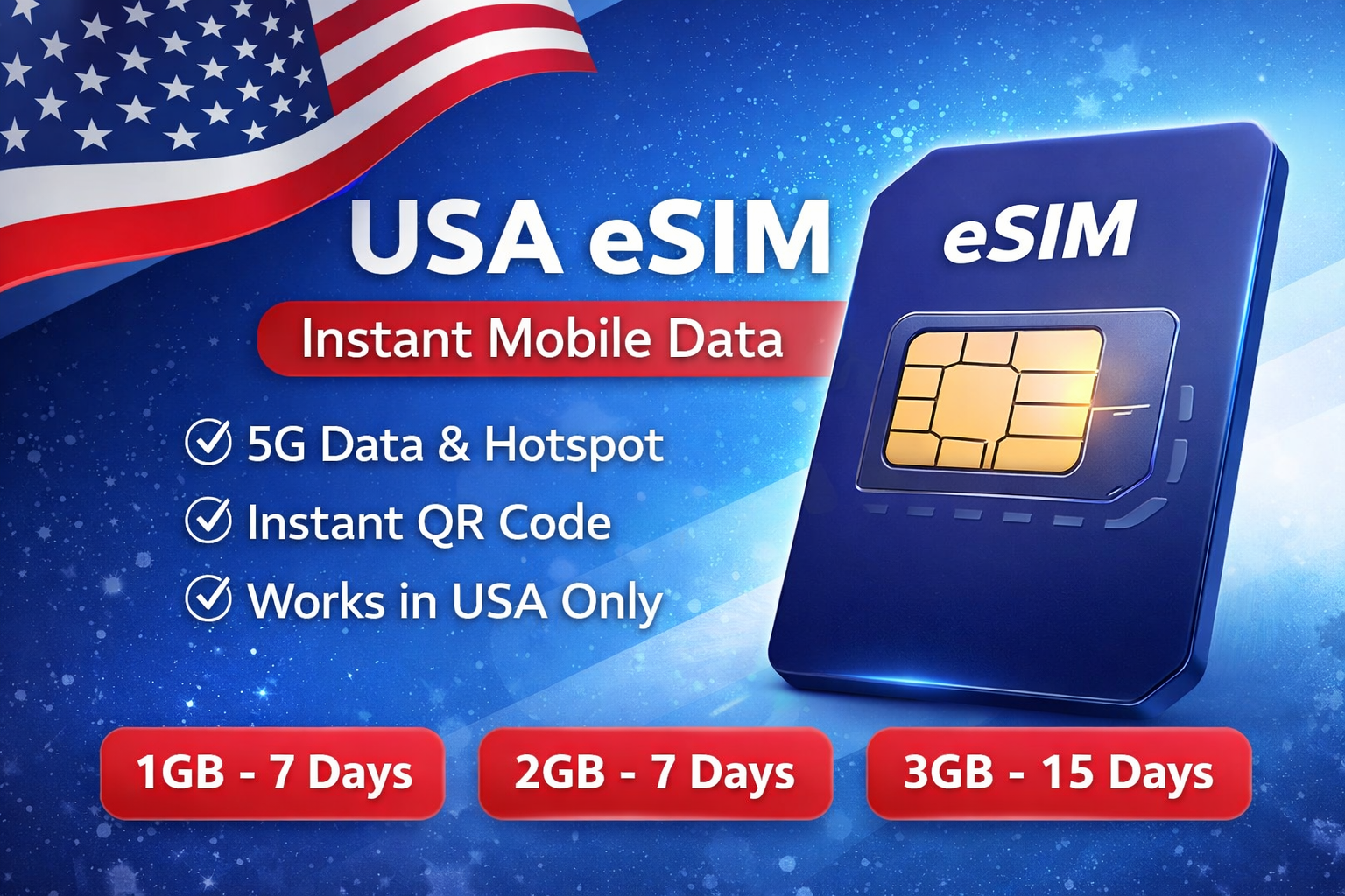 USA eSIM – United States Data